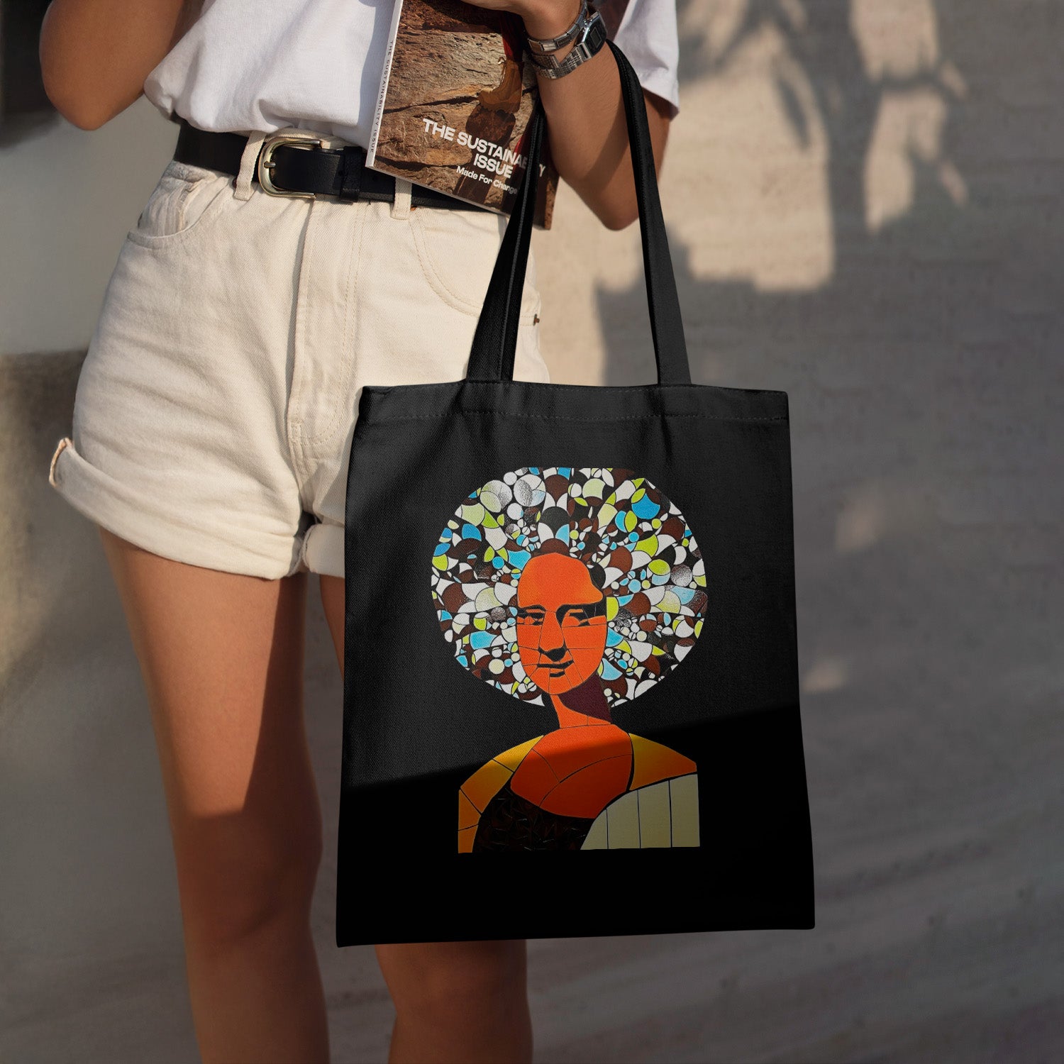 Ecobag Black Mona Blues