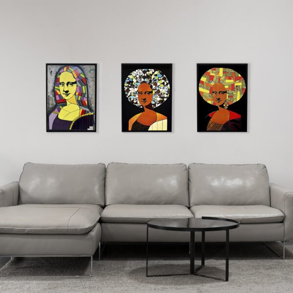 Fine Art Black Mona Blues