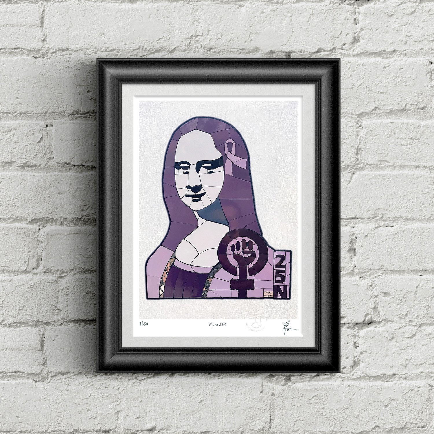 Fine Art Colecionável Mona 25N