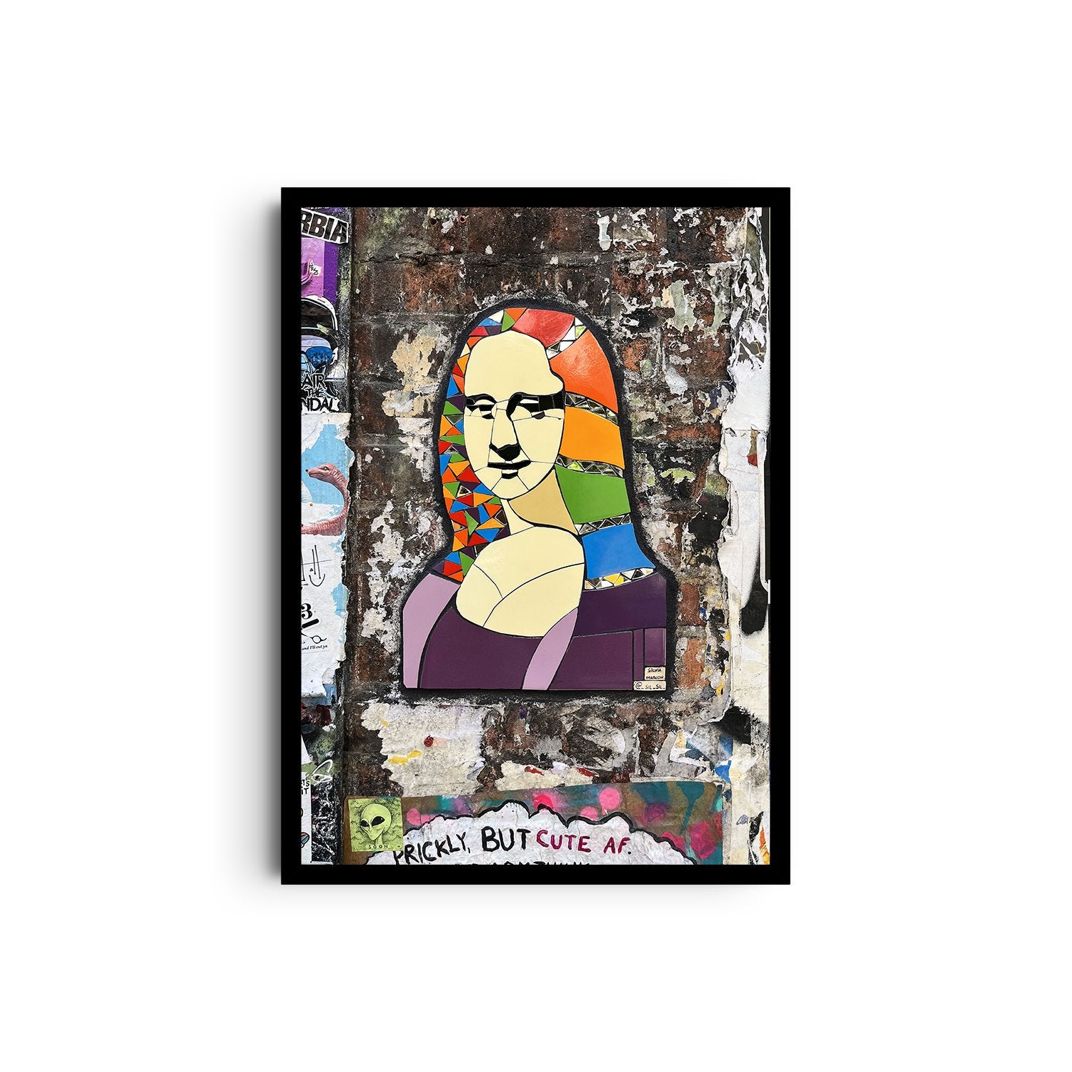 Fine Art Rainbow Mona