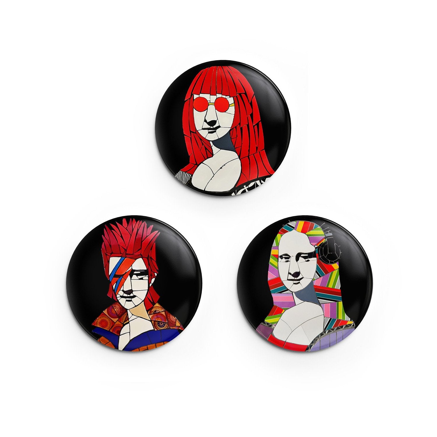 Pack Pins 3 Bottons