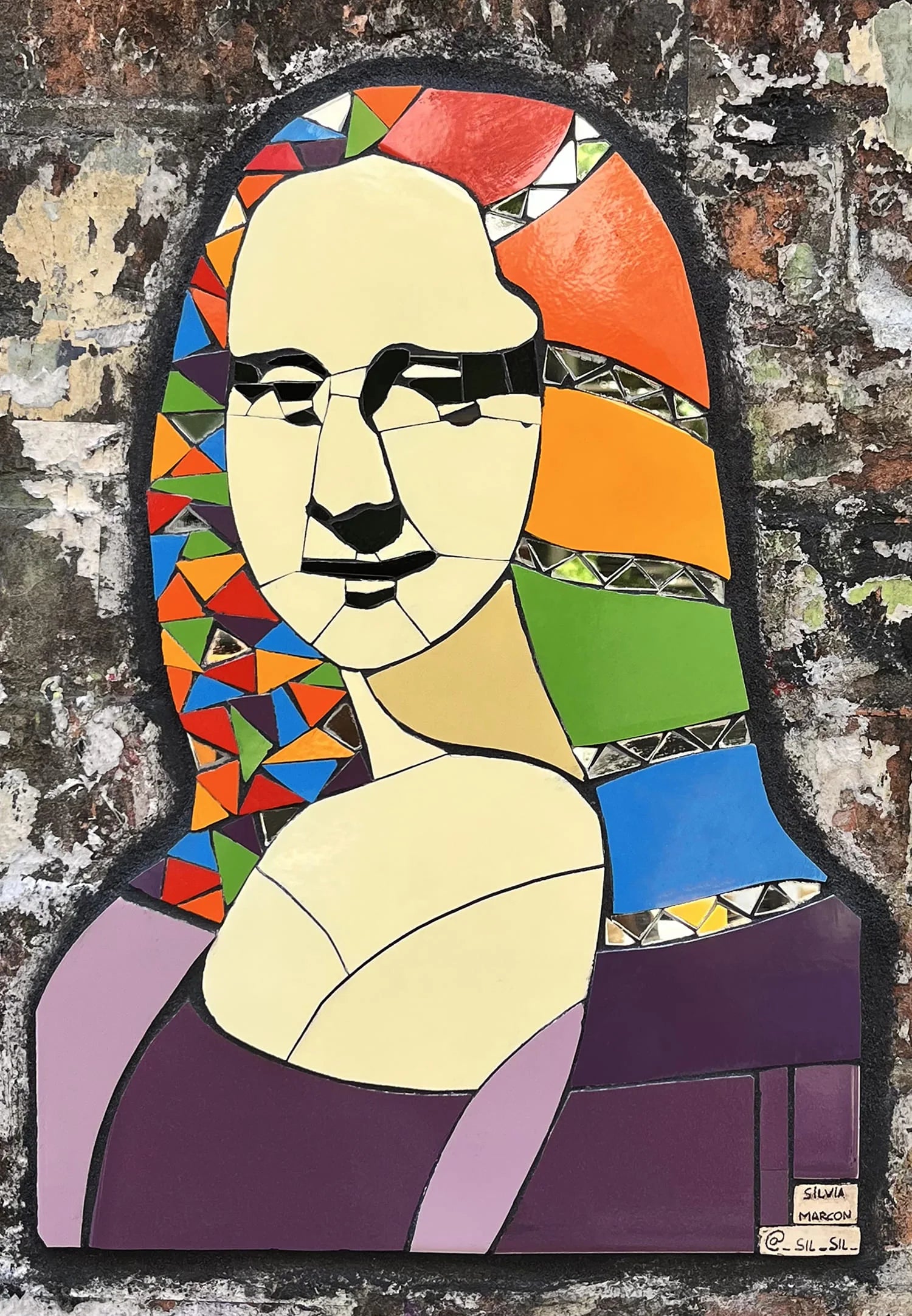 Rainbow Mona