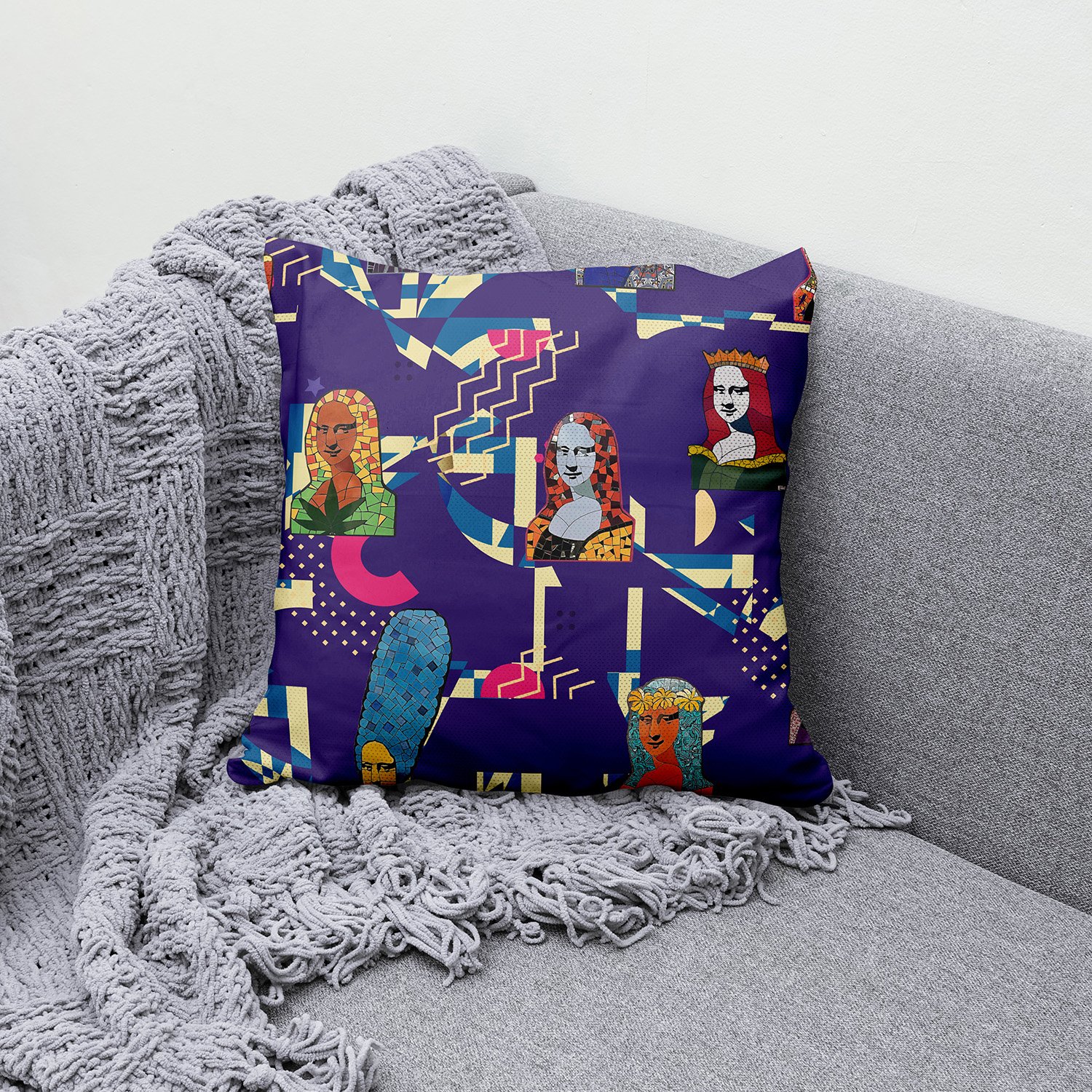 Capa de Almofada Personas I 2