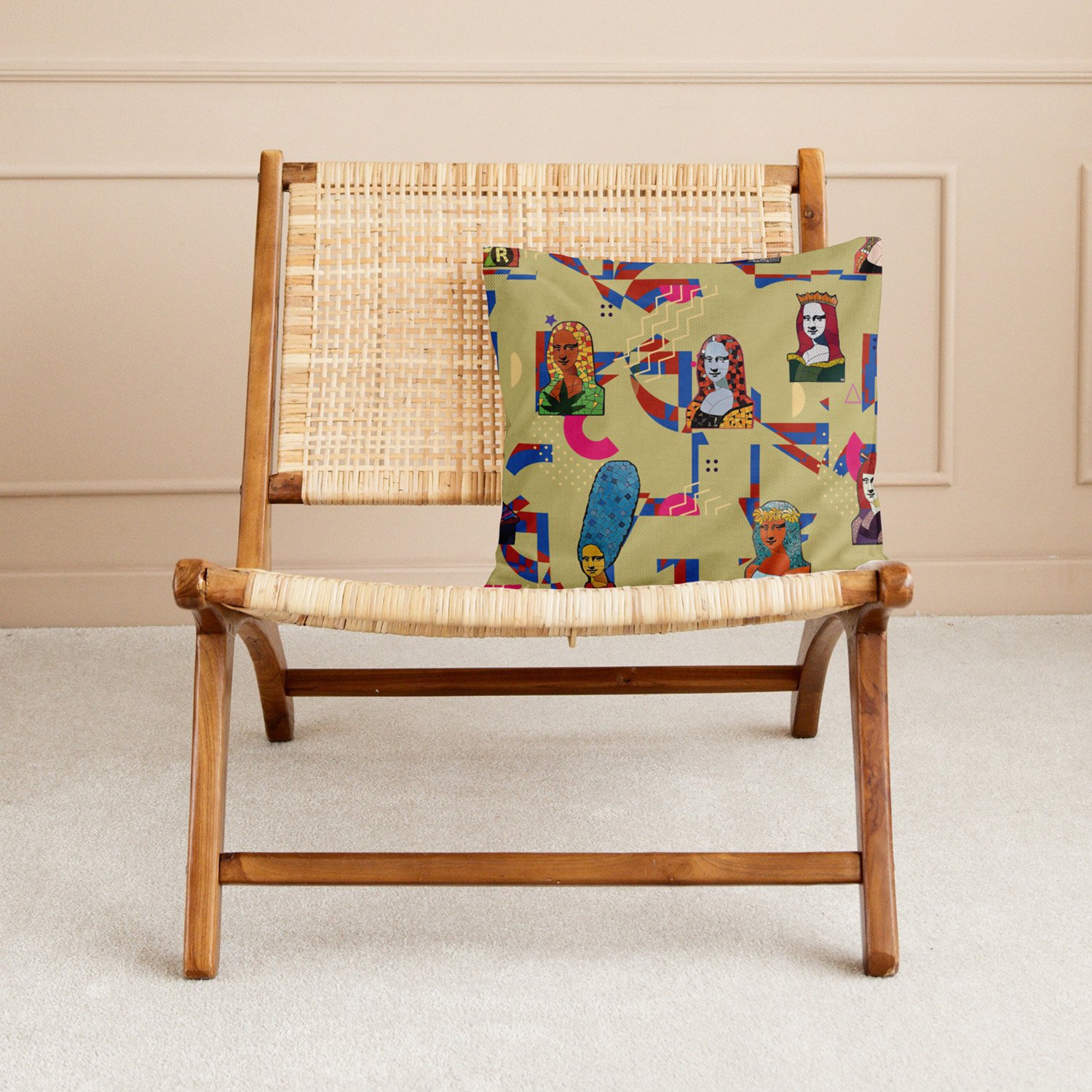 Capa de Almofada Personas II 3