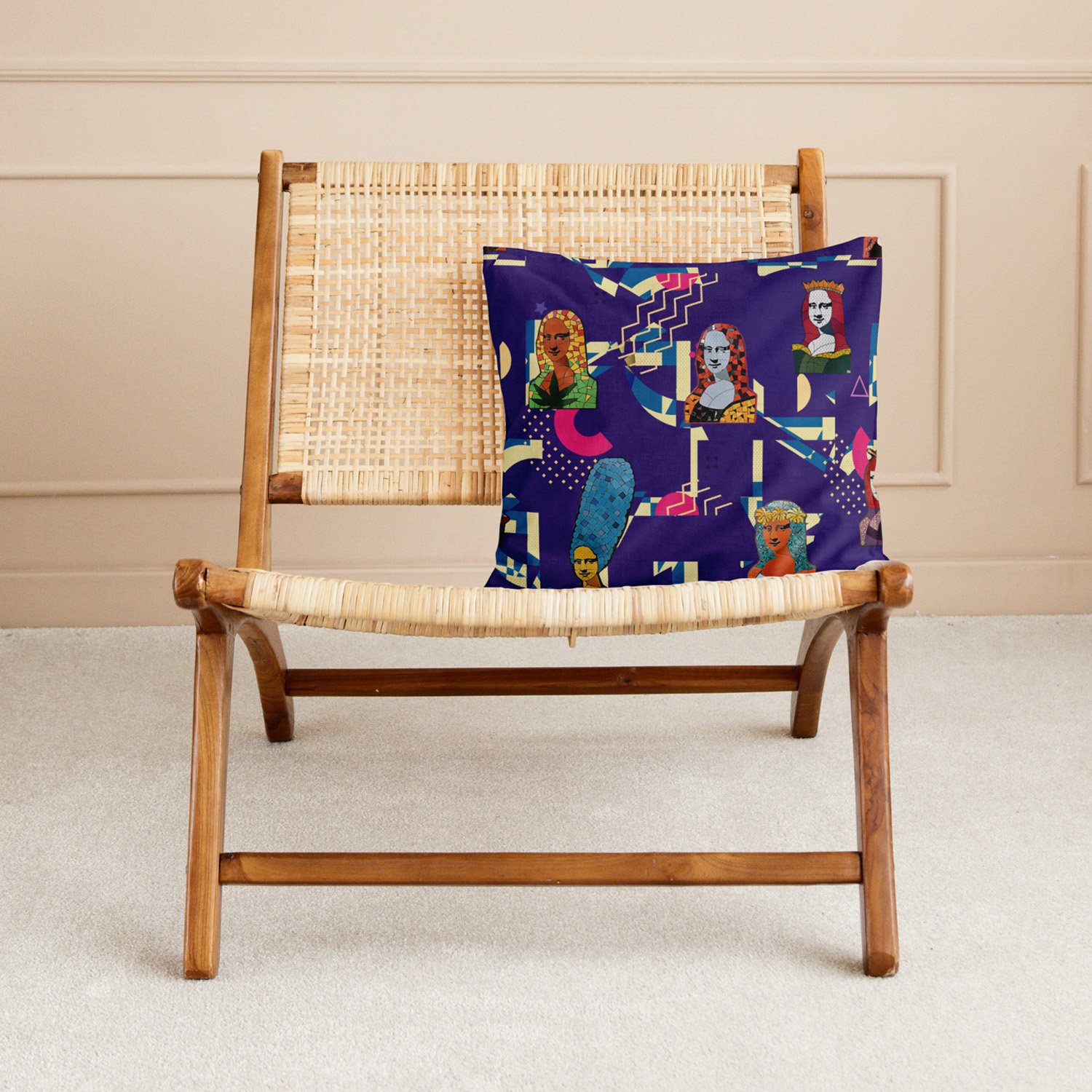 Capa de Almofada Personas I 3