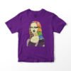 Camiseta Monalisando Rainbow Mona