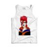 Camiseta Regata Mona Bowie IV Branco