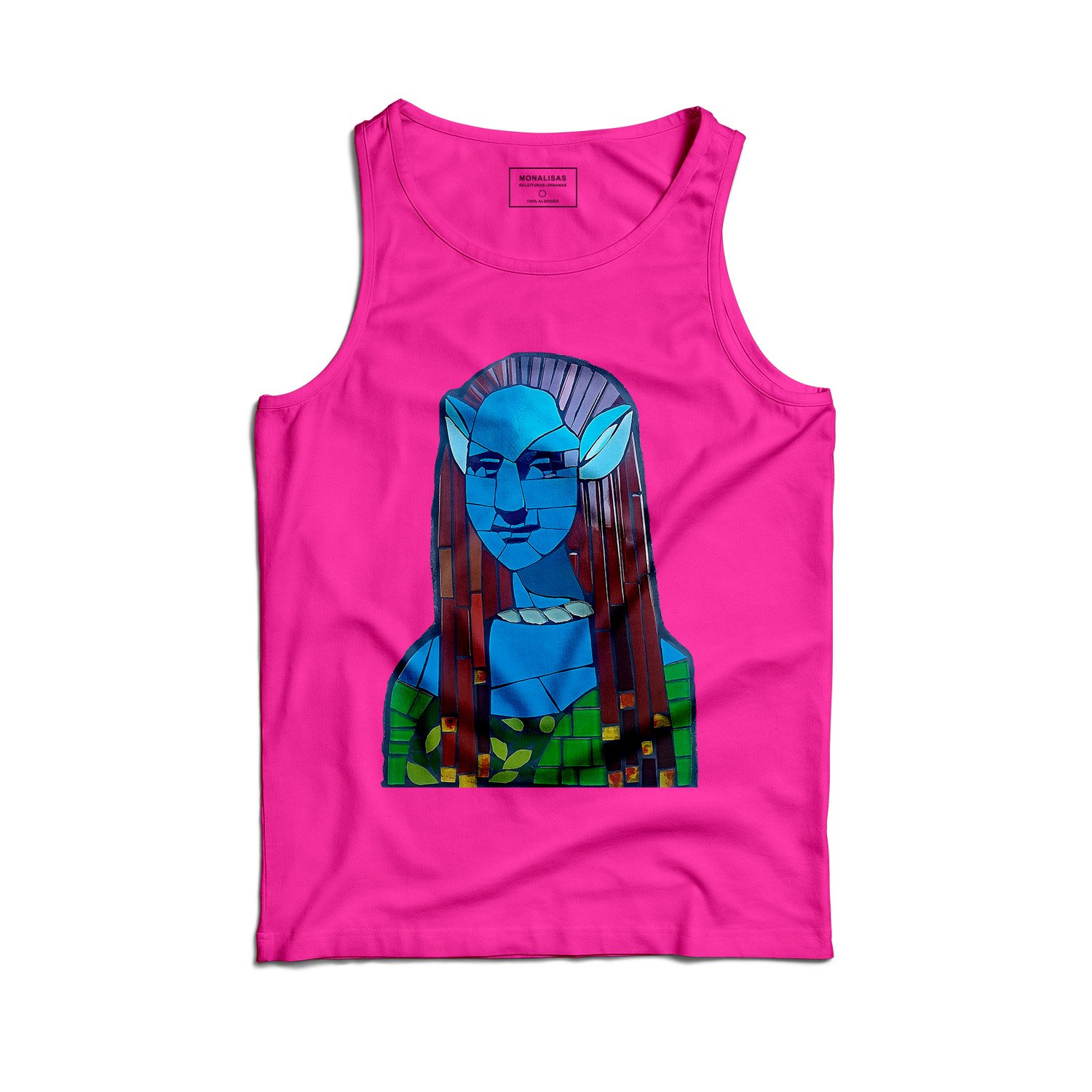 Camiseta Regata Neytiri Mona Rosa Pink