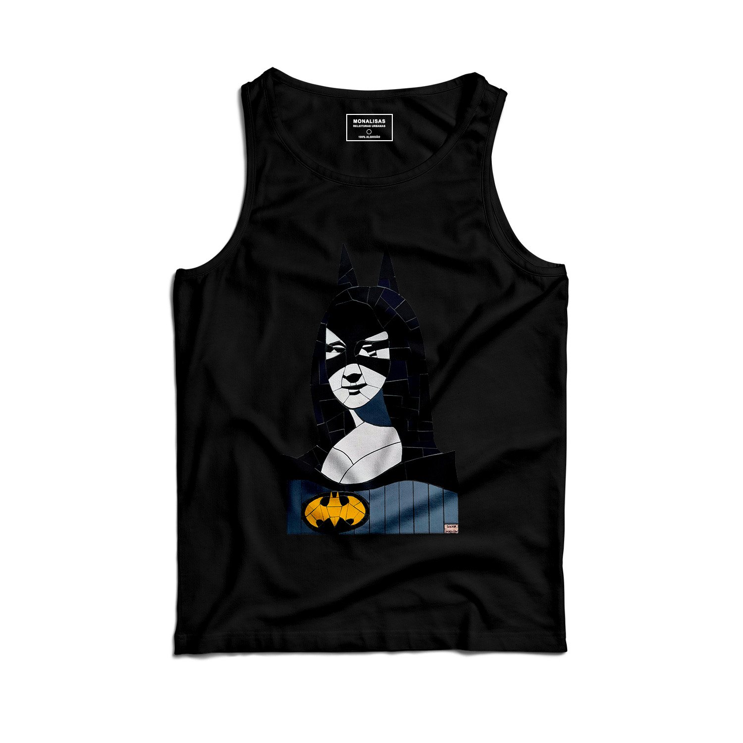 Camiseta Regata Batmona Preto