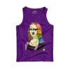 Camiseta Regata Rainbow Mona Roxo