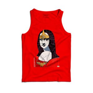 Camiseta Regata Wonder Lisa ll Vermelha