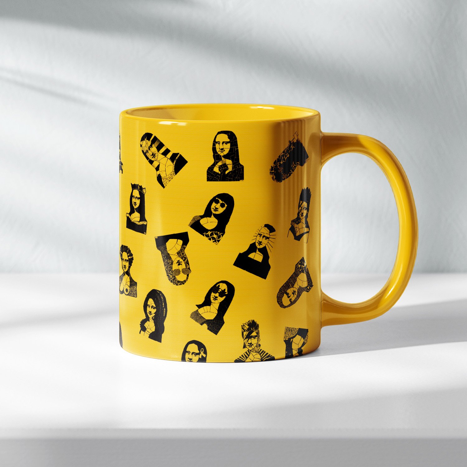 Caneca Colors 2 Amarelo