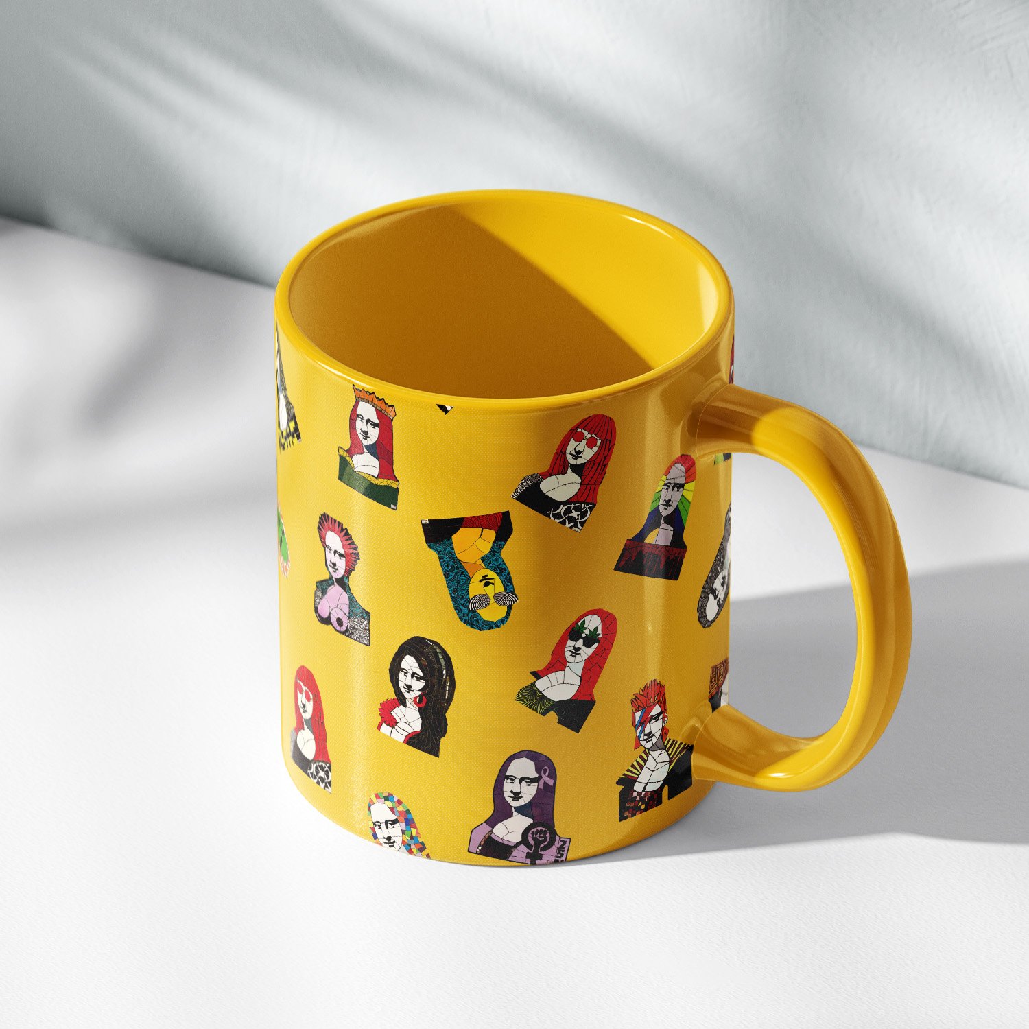 Caneca Colors Amarelo 2