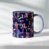 Caneca Personas Azul