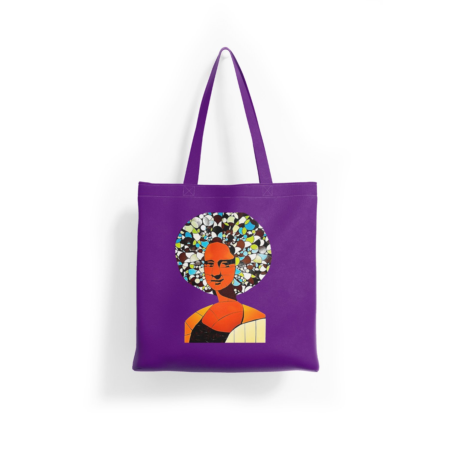 Ecobag Black Mona Blues Roxo