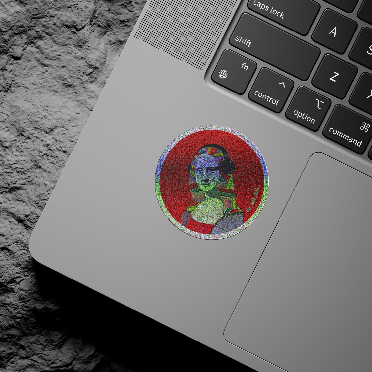 Kit 6 Adesivos Monalisando 2