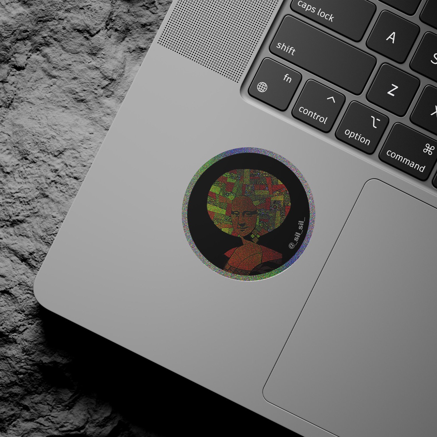 Kit 6 Adesivos Monalisando 3