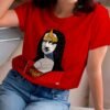 Camiseta Monalisando Wonder Lisa II Vermelho 1