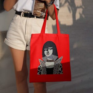 Ecobag Kiss Mona Vermelho