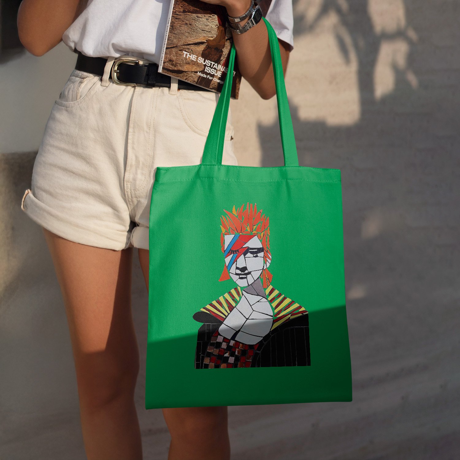 Ecobag Mona Bowie II Verde