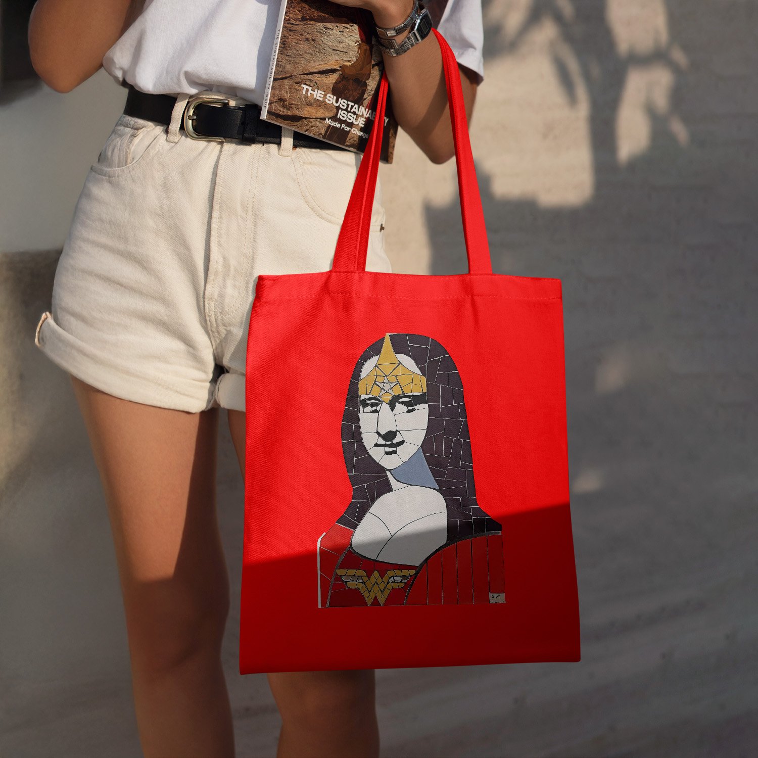 Ecobag Wonder Lisa II Vermelho