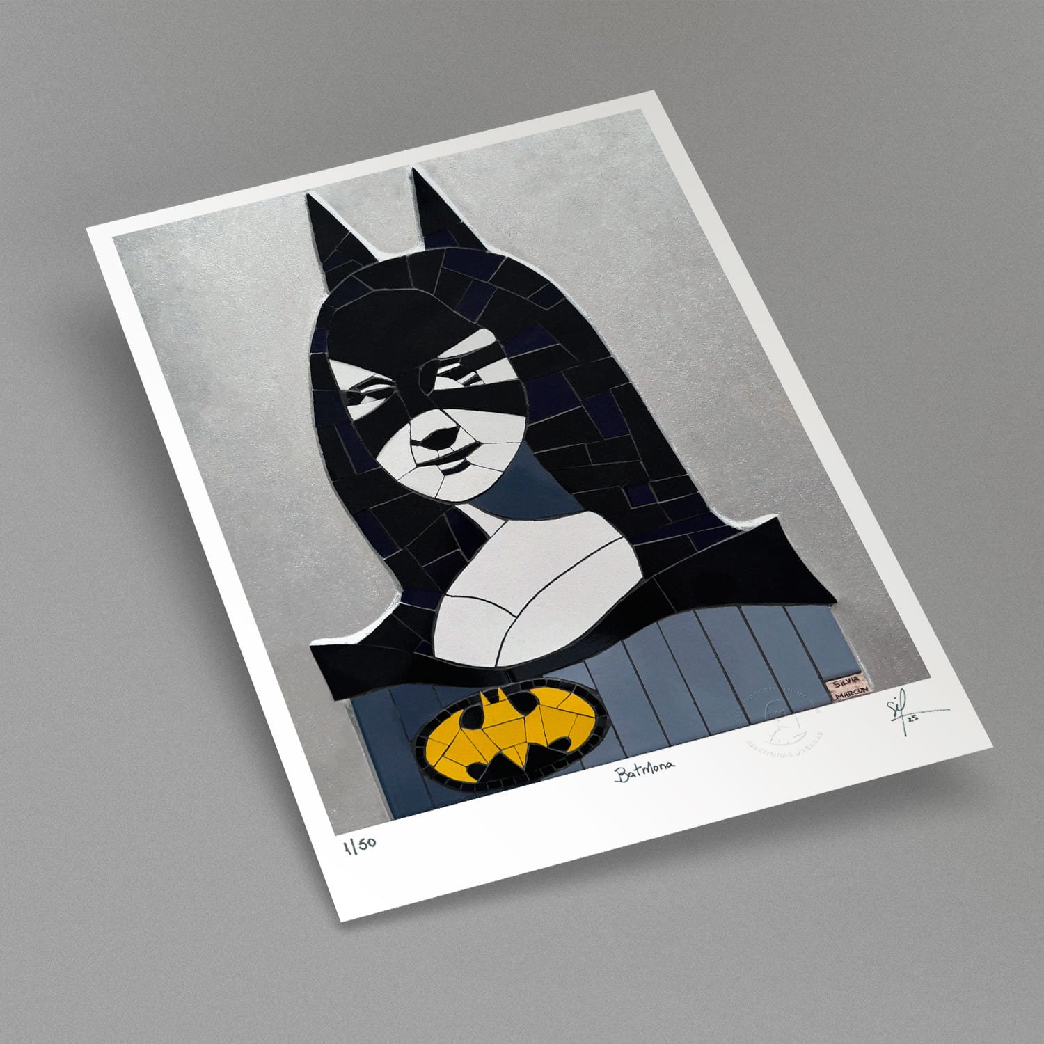 Fine Art Colecionável Batmona