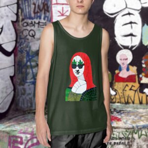 Camiseta Regata MonaBrisa Verde Escuro