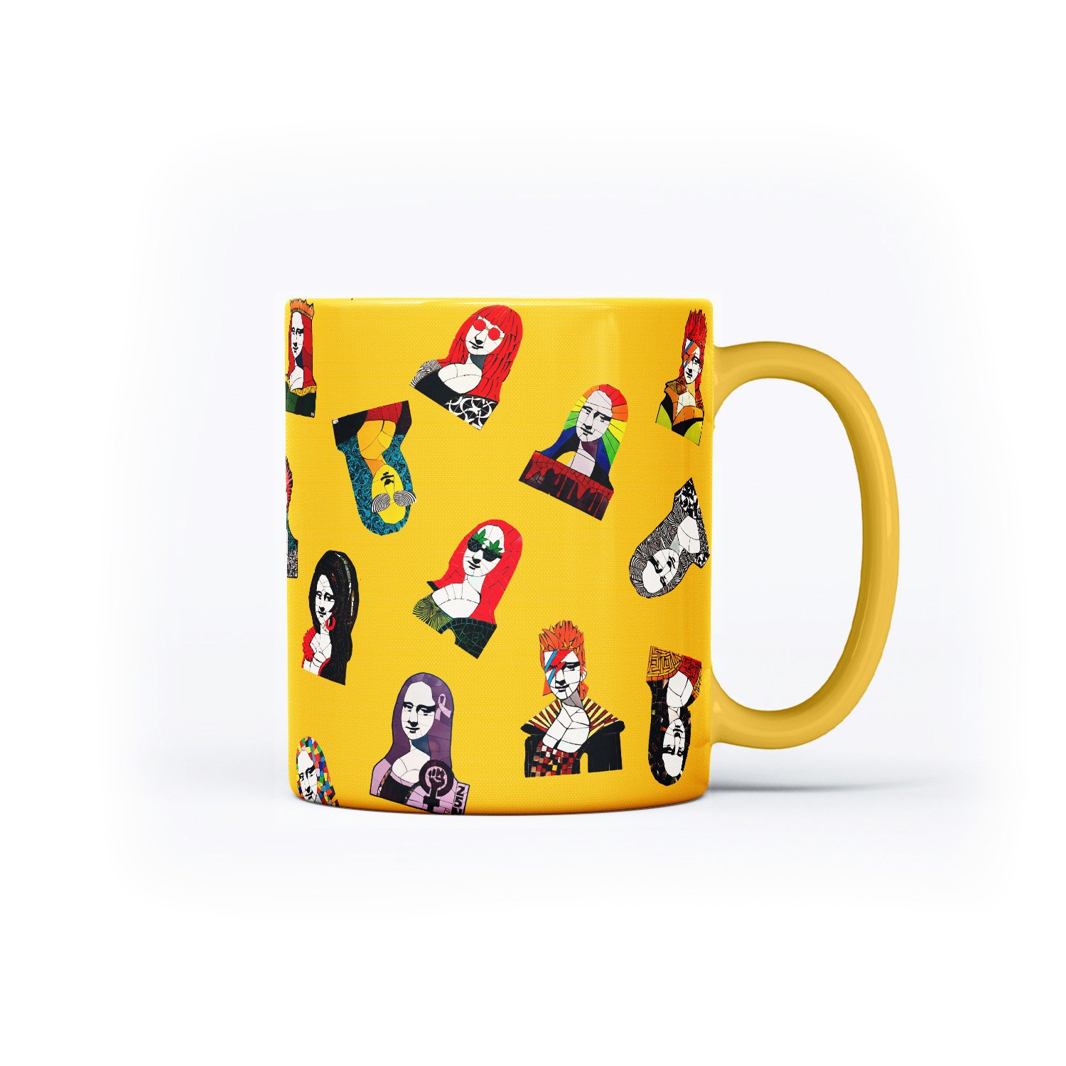 Caneca Colors Amarelo