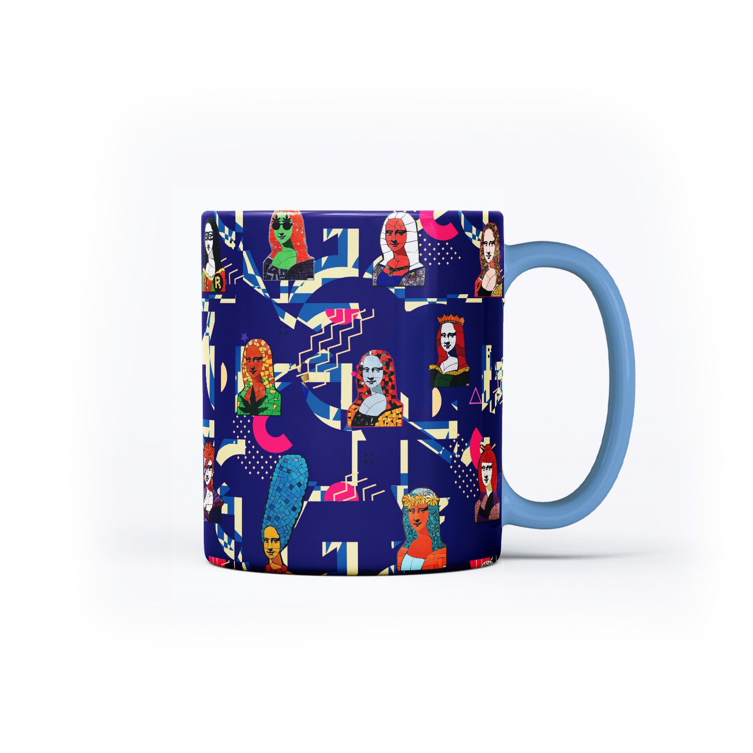 Caneca Modelo Azul