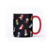 Caneca Rock n Roll Preto Vermelho