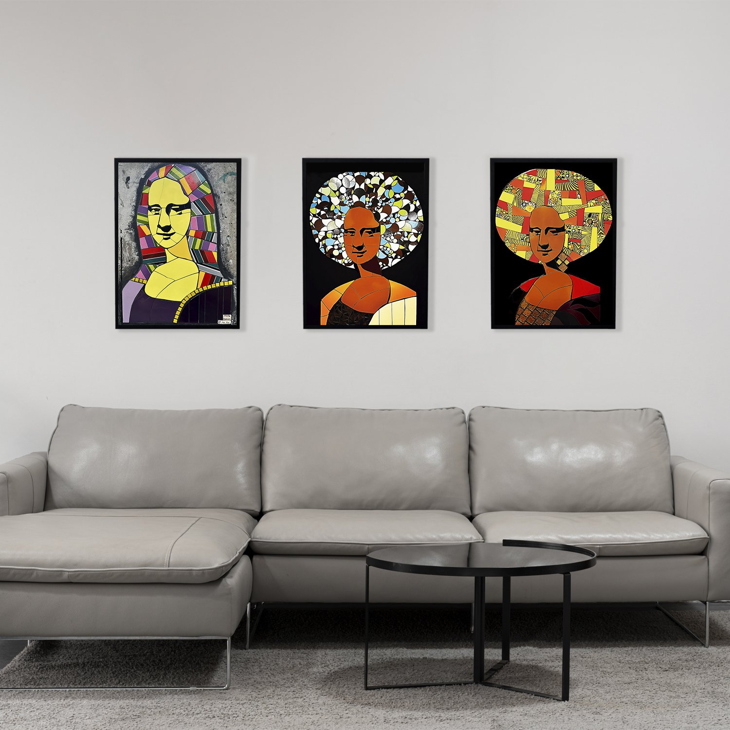 Fine Art Black Mona Blues