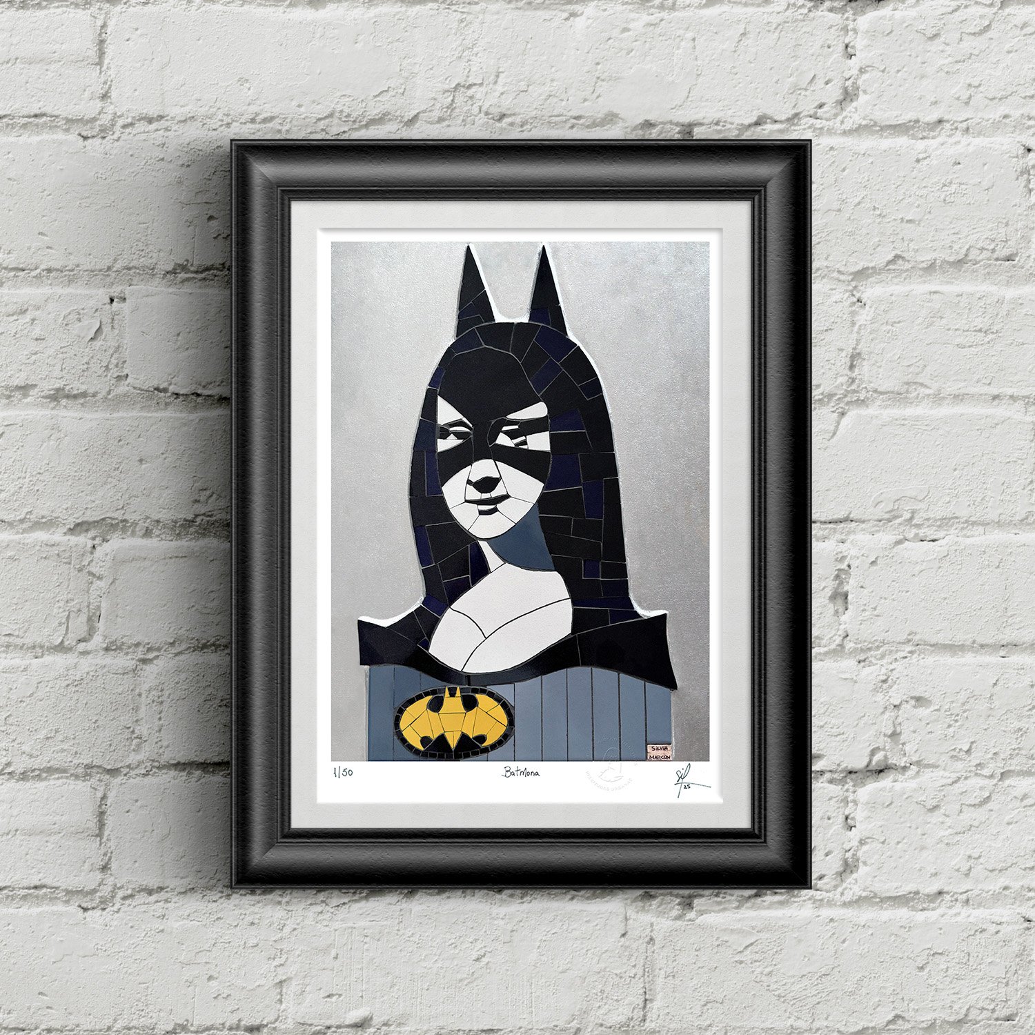 Fine Art Colecionavel Batmona A4