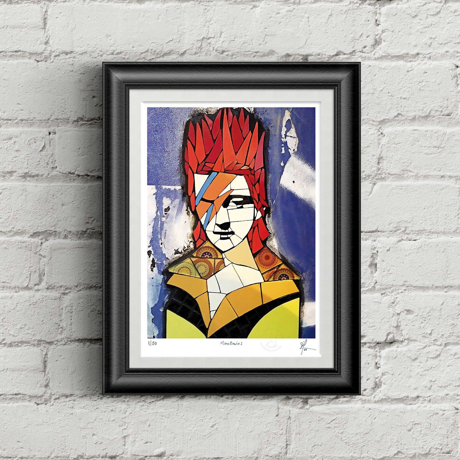 Fine Art Colecionavel Mona Bowie 1 A4