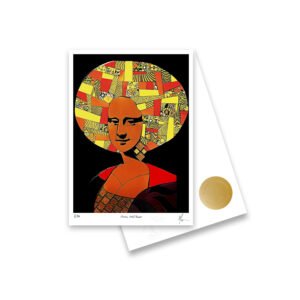 Fine Art Colecionável Mona Gold Power