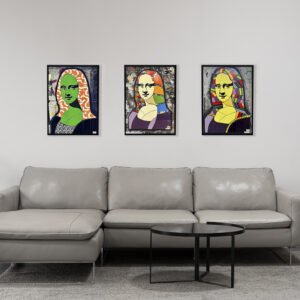Fine Art Rainbow Mona