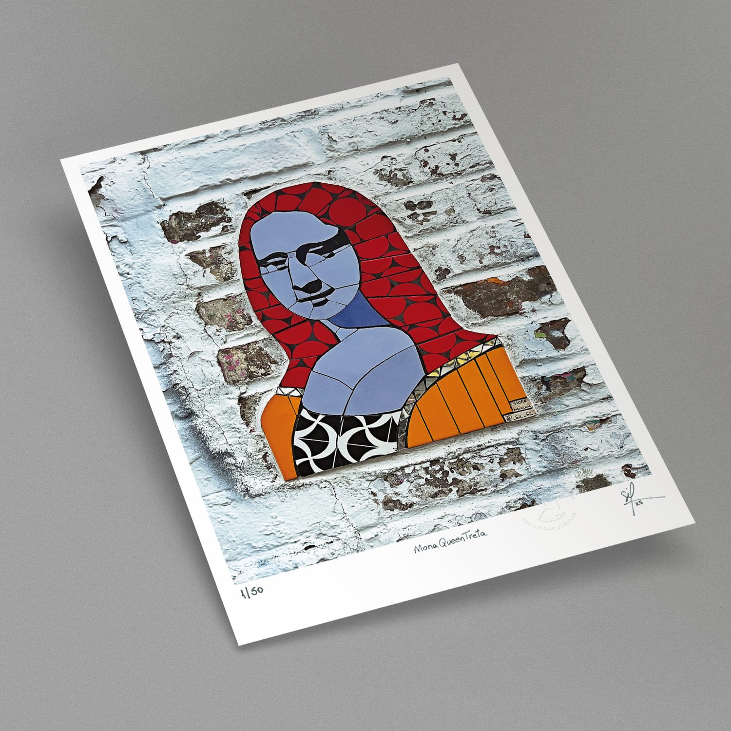 Fine Art Colecionavel Mona Queen Treta