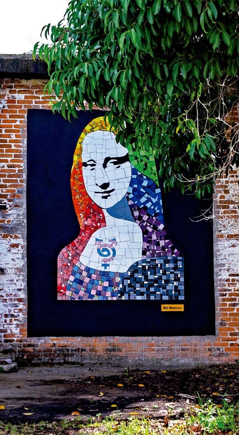Trio mona Mosaico Marais